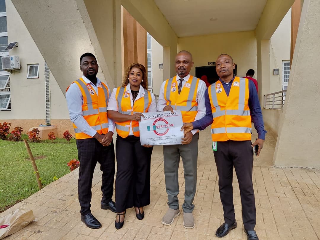 FUHSTHI unveils SERVICOM Jackets and service delivery Stickers.
