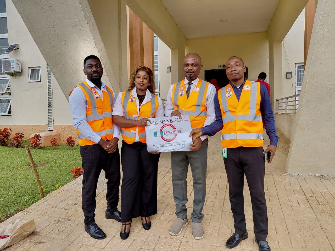 FUHSTHI unveils SERVICOM Jackets and service delivery Stickers.