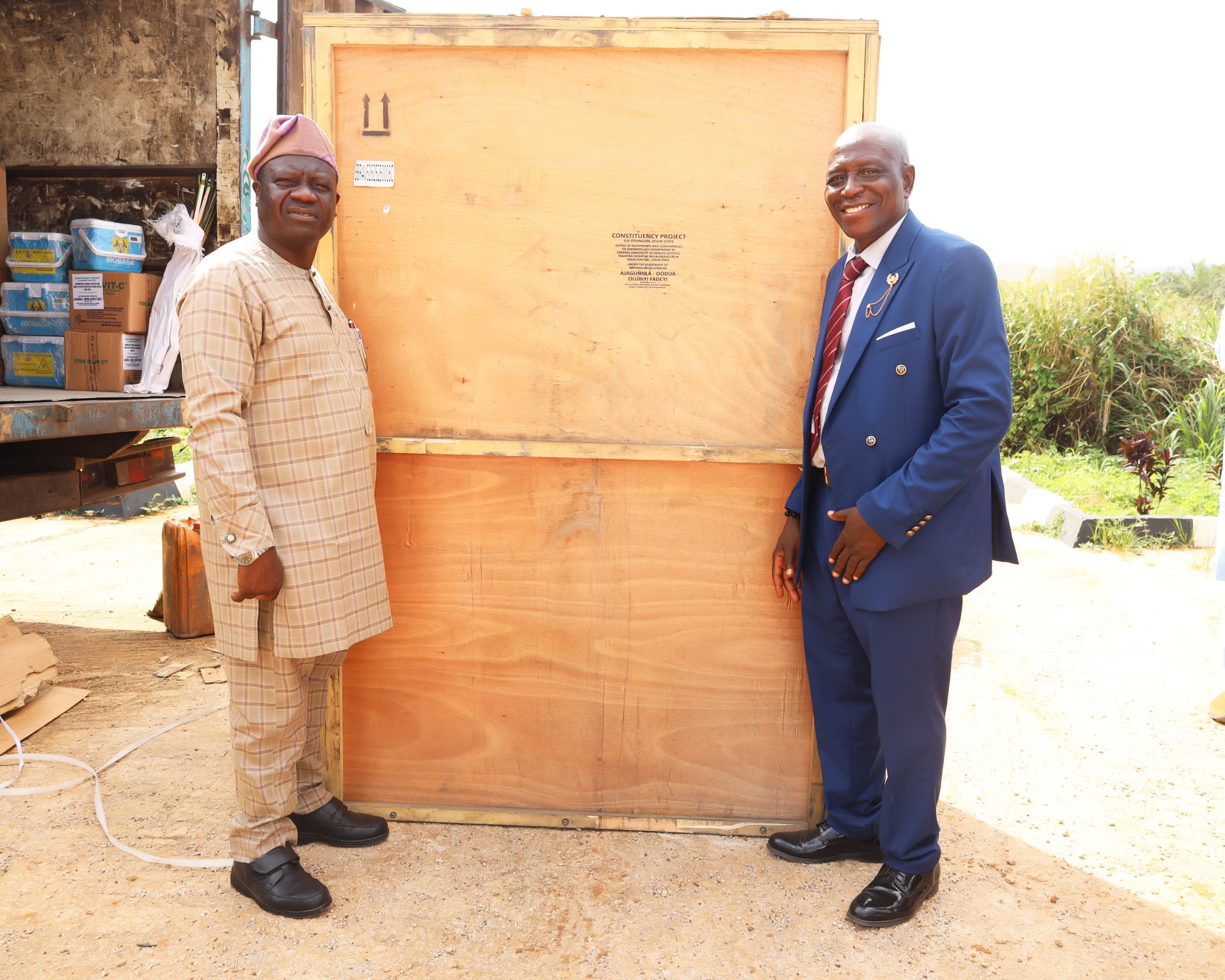 Senator Fadeyi donation